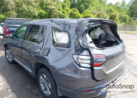 2025 Honda Pilot Ex-L from USA, damaged, VIN 5FNYG2H49SB014386